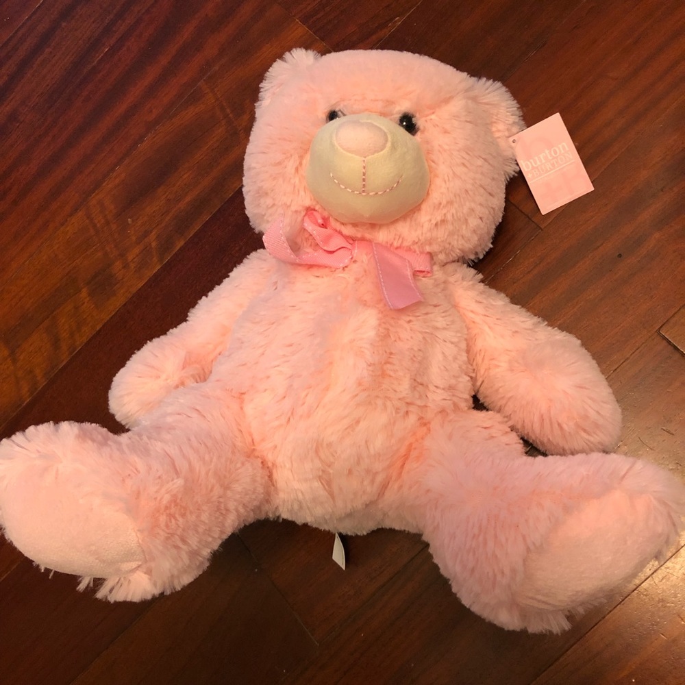 NWT Baby Girl Gift Set with Bears, blanket, and rattle - Picture 4 of 5
